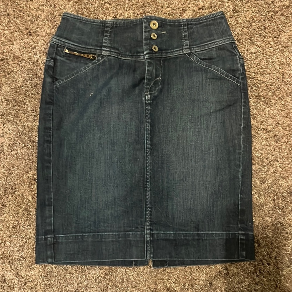 Divine Rights Pencil Jean Skirt - Size 25 (not 26)